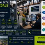 Commercial CCTV in Airedale (Keighley): Can CCTV Improve Staff Safety in the Workplace?